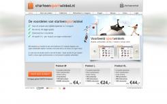 Webpagina design # 1710 voor Starteenwinkel.nl wedstrijd