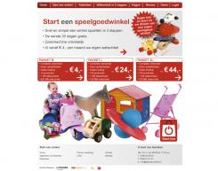Webpagina design # 1704 voor Starteenwinkel.nl wedstrijd