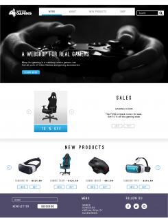 Webpage design # 725853 for Webdesign for online shop contest