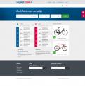 Webpagina design # 340091 voor Coolste en meest pakkende homepage voor een fiets vergelijksite wedstrijd