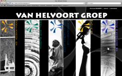 Webpagina design # 5630 voor vanhelvoortgroep wedstrijd