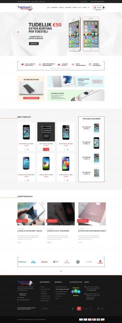 Webpage design # 600729 for Homepage ontwerp website contest