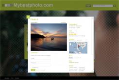 Webpagina design # 11584 voor Ontwerp voor fotowebsite wedstrijd