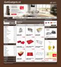 Webpagina design # 18128 voor Ontwerp voor nieuwe interieur/gadget winkel wedstrijd