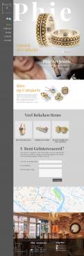 Webpagina design # 852510 voor Ontwerp nieuwe website voor luxe handgemaakte sieraden wedstrijd