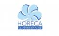 Website design # 1251826 voor Logo en huisstijl voor een Luchttechniekbedrijf gespecialiseerd in de Horeca Branche wedstrijd