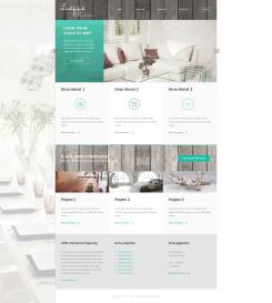 Website design # 385078 voor website ontwerp voor Lieffe Interieurvormgeving wedstrijd