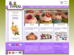 Website design # 154064 voor website voor Baroq Cakeboutique wedstrijd