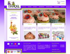 Website design # 153865 voor website voor Baroq Cakeboutique wedstrijd