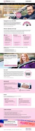 Website design # 760120 voor Nieuwe homepage voor rijbewijs-snel-terug.nl wedstrijd