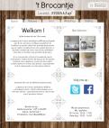 Website design # 241797 voor Website ontwerp met shop en facebookpagina voor onze nieuwe landelijke woonwinkel  wedstrijd