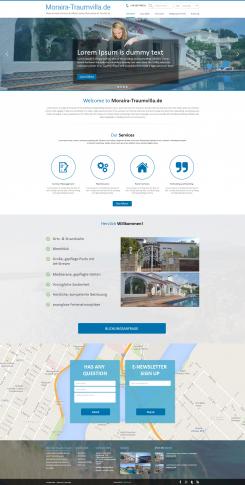 Website design # 635640 voor Website & huisstijl voor vakantie verhuur villa wedstrijd