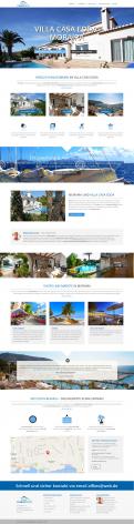 Website design # 635631 voor Website & huisstijl voor vakantie verhuur villa wedstrijd