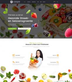 Website design # 814328 voor Foodsaam.com wedstrijd