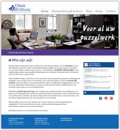 Website design # 223699 voor Website design administratiekantoor wedstrijd