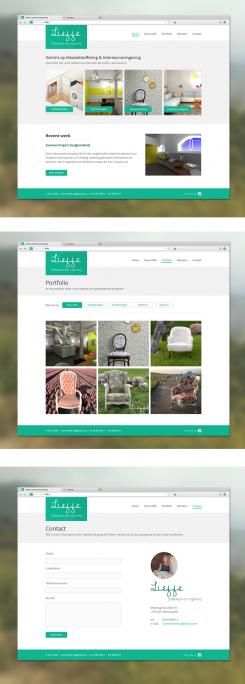 Website design # 380402 voor website ontwerp voor Lieffe Interieurvormgeving wedstrijd