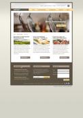 Website design # 17975 voor Smaakvol webdesign voor een culinair evenementenbureau wedstrijd
