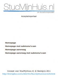 Website design # 16927 voor www.stucmijnhuis.nl wedstrijd
