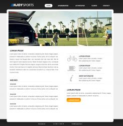 Website design # 83052 voor 2NJoySports wedstrijd