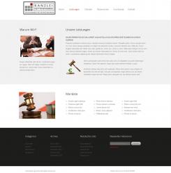 Website Design   # 207774 für Webdesign für Rechtsanwaltskanzlei Wettbewerb