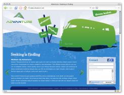 Website design # 73689 voor ADVANTURE - 