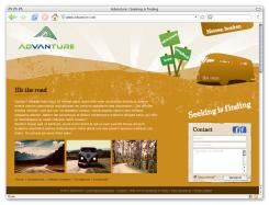 Website design # 75806 voor ADVANTURE - 