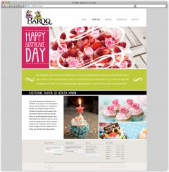 Website design # 152670 voor taartdecoratie barokstijl  wedstrijd