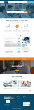 Website design # 900236 voor Frisse website voor een Werving & Selectiebureau wedstrijd