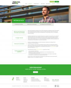 Website design # 941470 for Redesign of an existing website of a payroll company contest