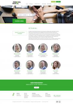 Website design # 941472 for Redesign of an existing website of a payroll company contest