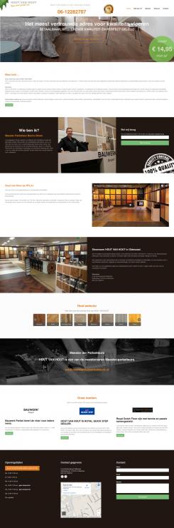 Website design # 590312 voor Hout van Hout wedstrijd