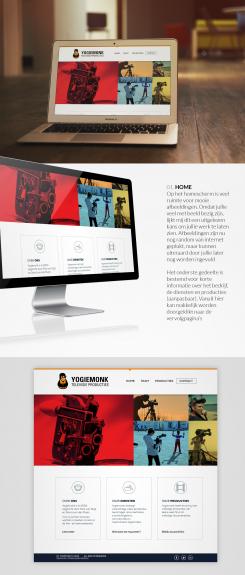 Website design # 275430 voor Ontwerp website voor dynamisch video productiebedrijf wedstrijd