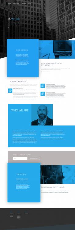 Website design # 681235 for Website design: professional but personally contest