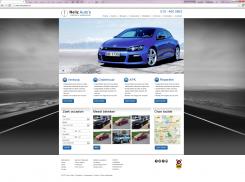 Website design # 218084 voor Website voor een nieuw autobedrijf wedstrijd