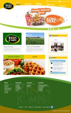 Website design # 178150 voor KING Kumpir website challenge wedstrijd