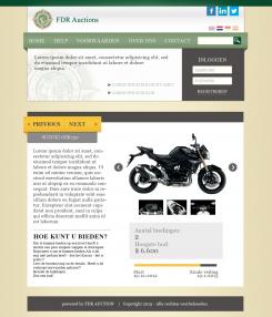 Website design # 155270 for Auction-Experts FDR-auctions contest