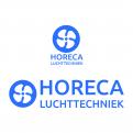 Website design # 1250646 voor Logo en huisstijl voor een Luchttechniekbedrijf gespecialiseerd in de Horeca Branche wedstrijd