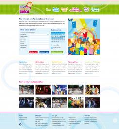 Website design # 383376 for Let the Kids Dance, MijnEersteDisco.nl (MyFirstDisco.nl) contest