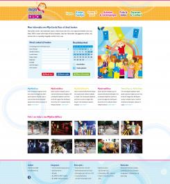 Website design # 383377 for Let the Kids Dance, MijnEersteDisco.nl (MyFirstDisco.nl) contest