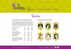 Website design # 155697 voor website voor Baroq Cakeboutique wedstrijd