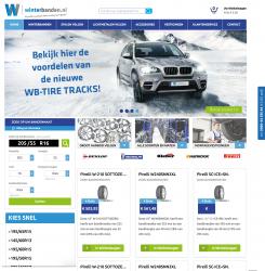 Website design # 741516 voor Sleutel aan een klus voor Winterbanden.nl! wedstrijd