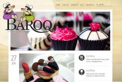 Website design # 156166 voor website voor Baroq Cakeboutique wedstrijd