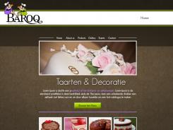 Website design # 153677 voor website voor Baroq Cakeboutique wedstrijd