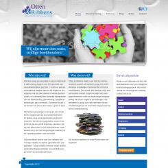 Website design # 229829 voor Website design administratiekantoor wedstrijd