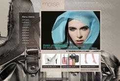 Website design # 5742 voor Moise is nieuw in Haarlem! SOHO type boetiek, met alleen de mooiste en eigenzinnigste brands! wedstrijd