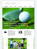 Website design # 120098 voor Golf op school wedstrijd