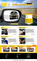 Website design # 226598 voor Website voor een nieuw autobedrijf wedstrijd