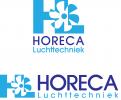 Website design # 1250516 voor Logo en huisstijl voor een Luchttechniekbedrijf gespecialiseerd in de Horeca Branche wedstrijd