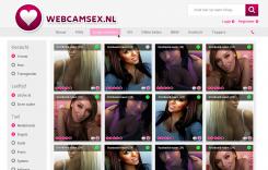 Website design # 659585 for Website Design: WEBCAMSEX. NL contest