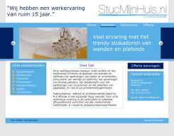 Website design # 15546 voor www.stucmijnhuis.nl wedstrijd